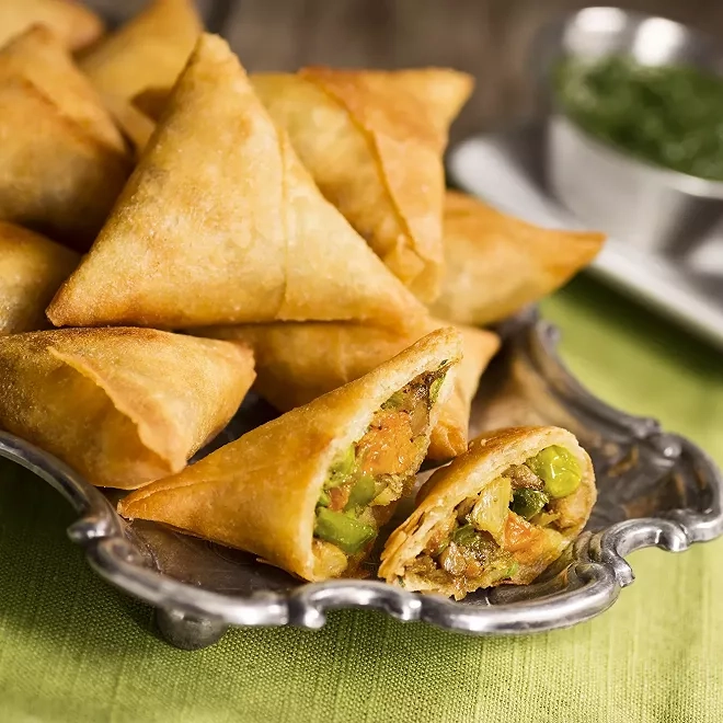 Samoussas Bœuf ou Légumes (6 pièces)