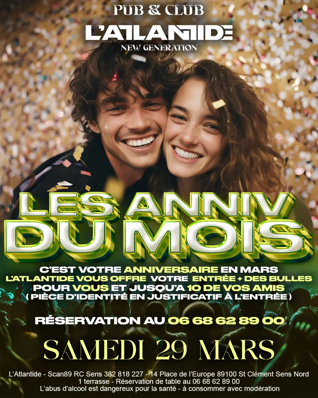 Les Anniv du MOIS